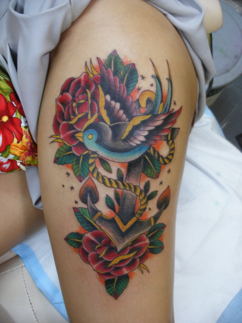 ร้านสักHG TATTOO รับสัก ออกแบบ แก้ลายสักโดยช่างผู้ชำนาญ รูปที่ 4