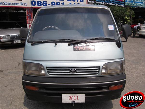 ขายรถตู้มือสอง TOYOTA HIACE รถใช้ในครอบครัวอเนกประสงค์ สภาพร้อมใช้รุ่นยอดนิยม ไม่ชน ไม่ซ้ำ รูปที่ 2