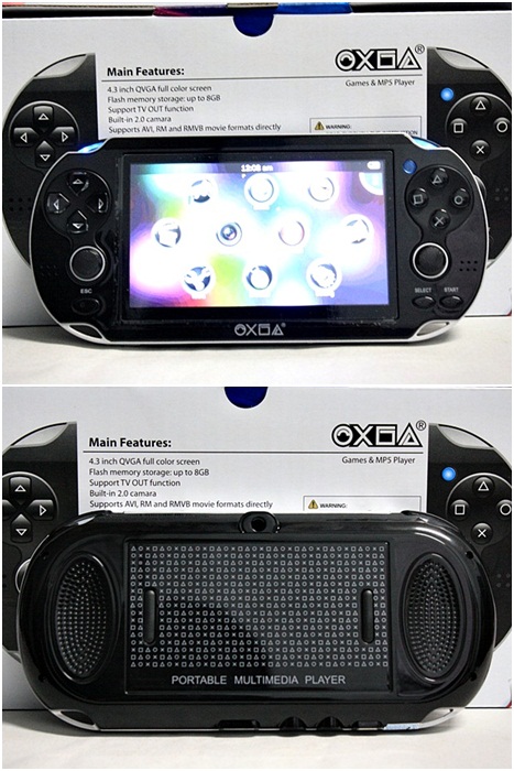 เครื่อง MP5 OXGA (Game Boy Advance+PS1 & MP5 Player) รูปที่ 3