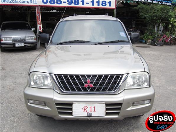 ขายรถกระบะมือสอง MITSUBISHI L200-STRADA MEGACAB สภาพป้ายแดง สวยมากแต่งครบขายเพราะไม่ค่อยได้ใช้ รูปที่ 2