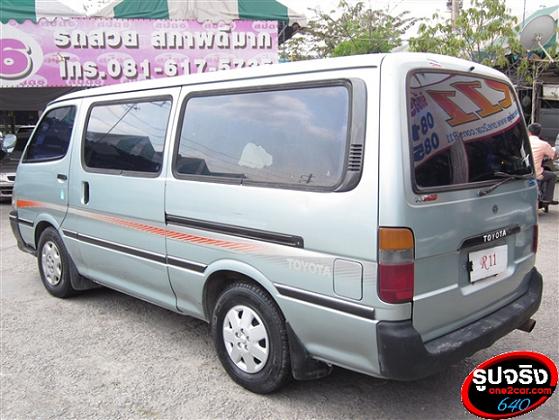 ขายรถตู้มือสอง TOYOTA HIACE รถใช้ในครอบครัวอเนกประสงค์ สภาพร้อมใช้รุ่นยอดนิยม ไม่ชน ไม่ซ้ำ รูปที่ 6