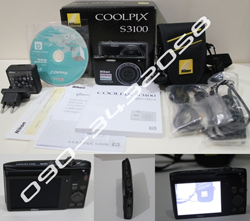 Nikon coolpix s3100 กล้อง 14 ล้านพิกเซล จัดส่ง EMS ฟรี รูปที่ 5