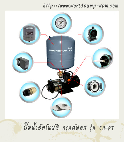 จำหน่ายปั๊มน้ำกรุนด์ฟอส ท่อน้ำไทย และอุปกรณ์ติดตั้ง รูปที่ 1
