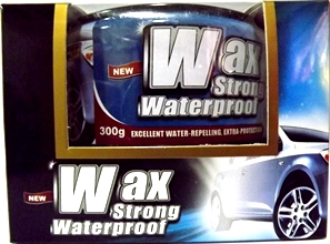 น้ำยาเคลือบสีรถยนต์ WAX Strong Waterproof สูตรรถสีเข้ม สูตรน้ำไม่เกาะ carnauba 100 % สุดยอดน้ำยาสูตรขี้ผึ้งสำหรับรถสีเข้ม  นวัตกรรรมใหม่ที่สมบูรณ์แบบที่ รูปที่ 1