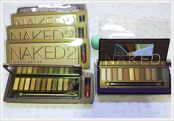 NAKED 2 Palette ส่งฟรี EMS , NAKED Palette,E.l.f , รองพื้น Neutrogena แบบโมเม อยู่อเมริกา ส่งกลับไทยเองค่ะ  รูปที่ 1