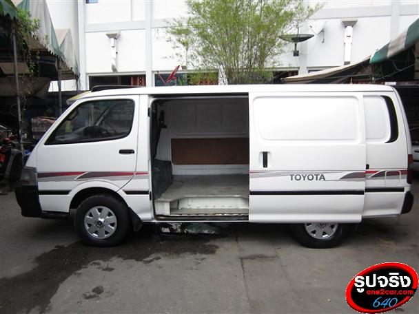 ขายรถตู้มือสอง TOYOTA HIACE รถบ้านใช้ส่งของอเนกประสงค์ สภาพสวยมากเจ้าของเดียวไม่ช้ำ  รูปที่ 4