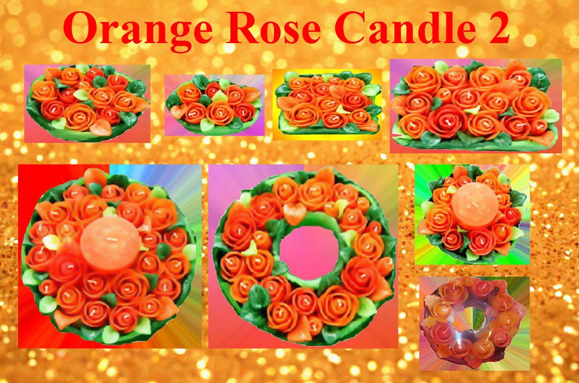 *** จำหน่ายเทียนหอมดอกกุหลาบสีแดง เทียนหมอดอกกุหลาบสีส้ม และMy Love Candle *** รูปที่ 5