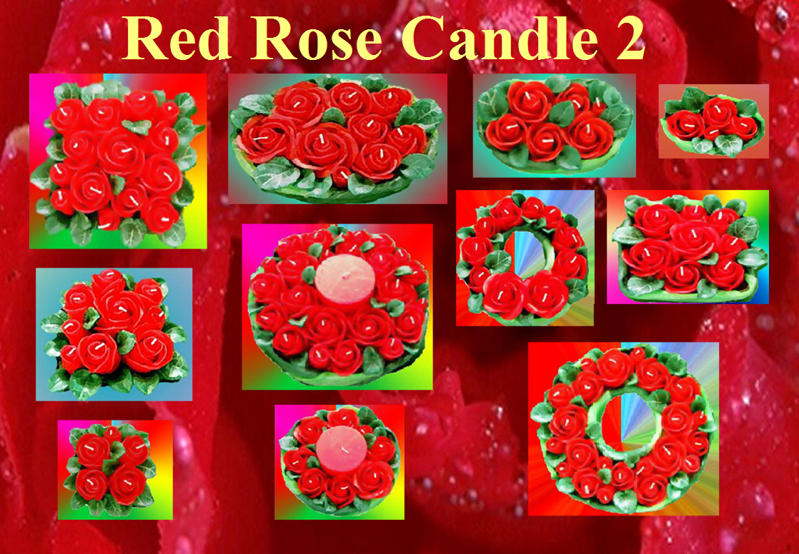 *** จำหน่ายเทียนหอมดอกกุหลาบสีแดง เทียนหมอดอกกุหลาบสีส้ม และMy Love Candle *** รูปที่ 4
