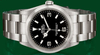 รูปย่อ นาฬิกาข้อมือก๊อปเกรดเอ Rolex Men Size Explorer I หน้าปัดดำ สายเต้าหู้ รูปที่1