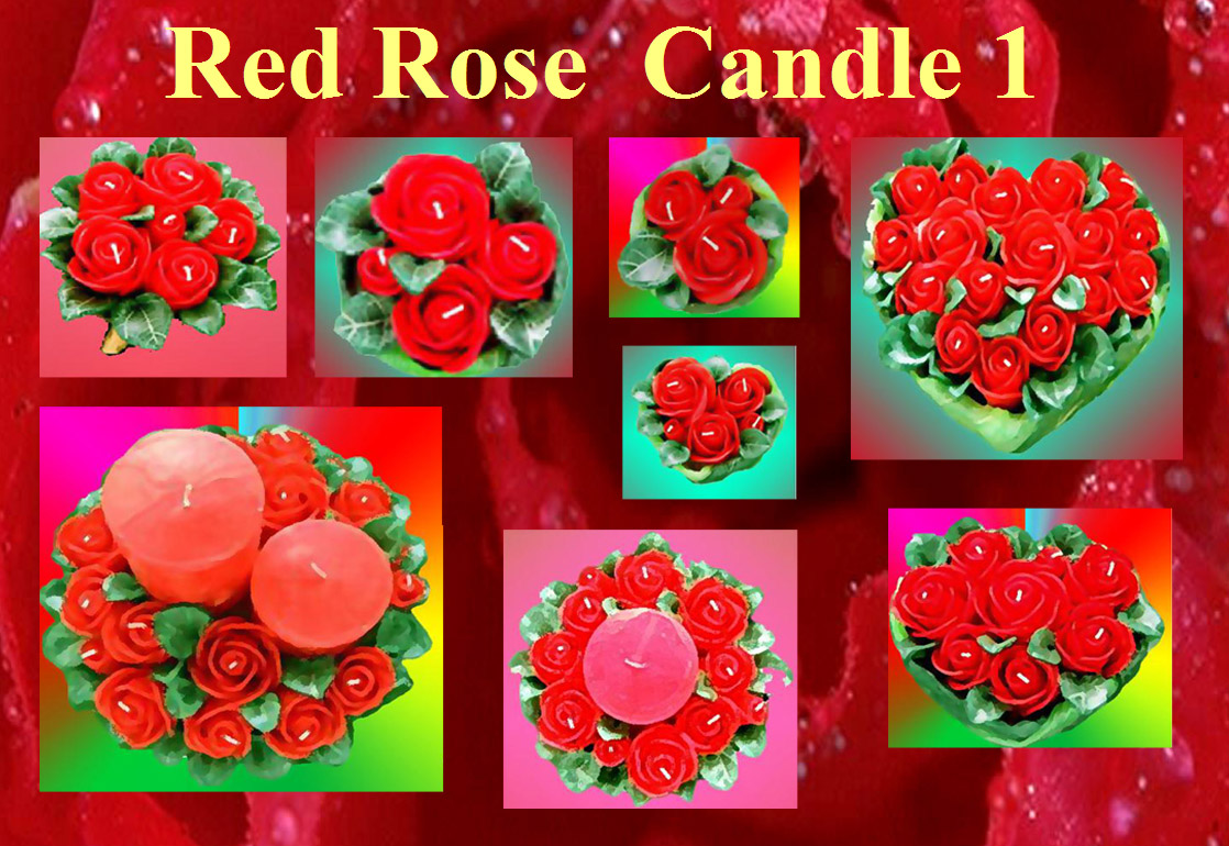 *** จำหน่ายเทียนหอมดอกกุหลาบสีแดง เทียนหมอดอกกุหลาบสีส้ม และMy Love Candle *** รูปที่ 3