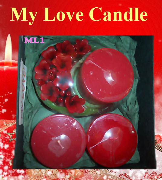 *** จำหน่ายเทียนหอมดอกกุหลาบสีแดง เทียนหมอดอกกุหลาบสีส้ม และMy Love Candle *** รูปที่ 7
