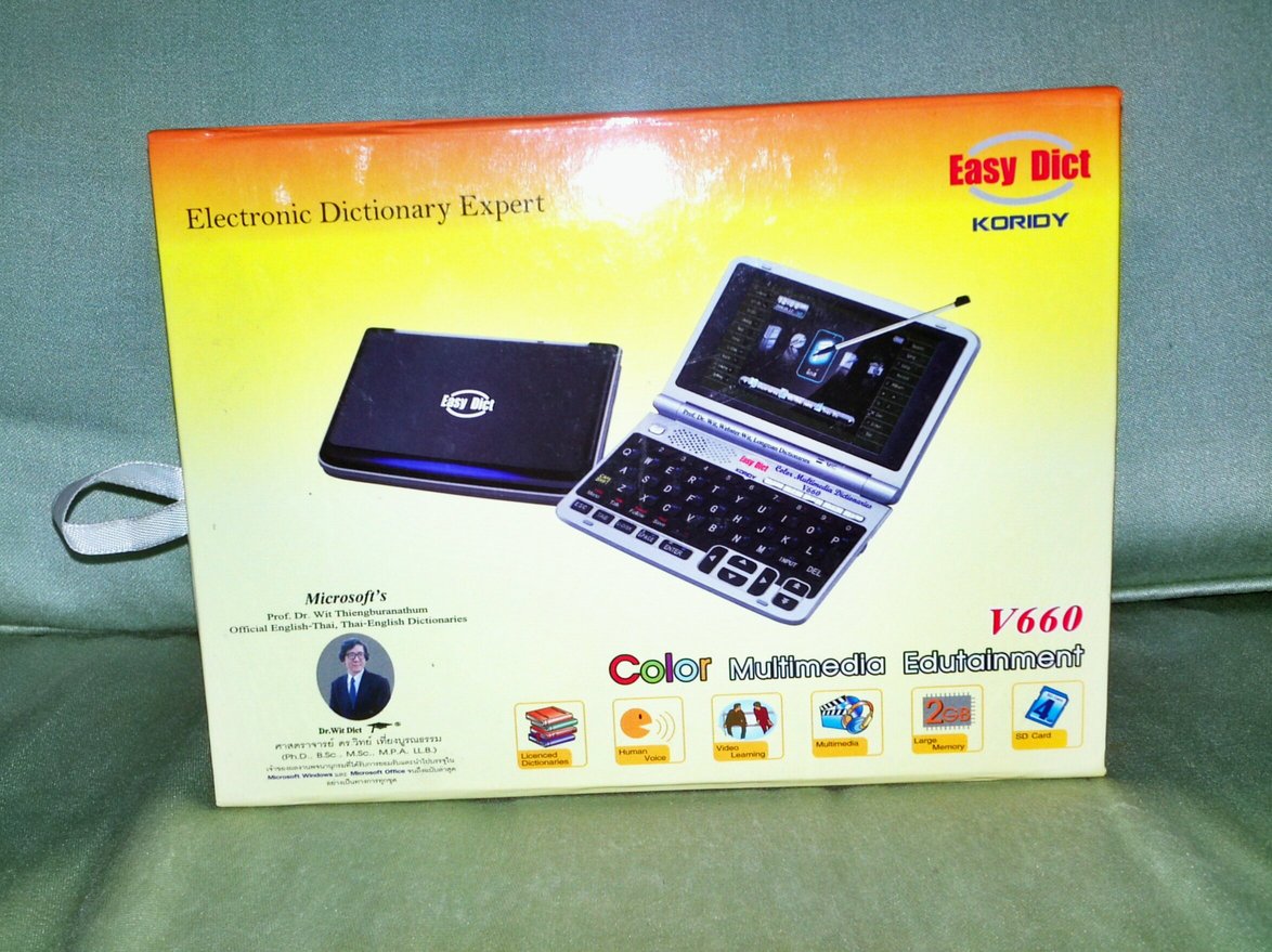 ขาย easy dict รุ่นV660 สภาพดีมาก ราคาเบาๆ รูปที่ 1