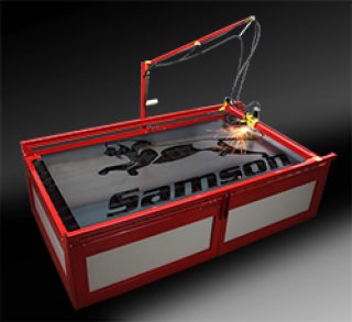 ขายเครื่องตัด CNC Plasma ขนาดโต๊ะ 5x10 ฟุต ยื่ห้อ SAMSON จากอเมริกา ใช้มาแค่ปีกว่าๆ เท่านั้น รูปที่ 1