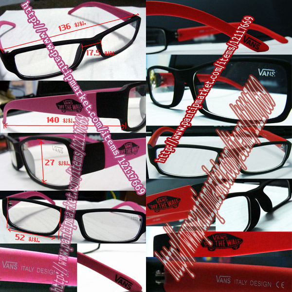 ขายแว่นตา Vans เลนส์ใส ทรงเกาหลี สามารถนำไปตัดแว่นสายตา รูปที่ 1
