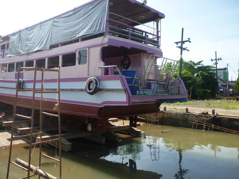 เรือไม้ตะเคียน ท่องทะเล ขนาด 180 ที่นั่ง รูปที่ 5