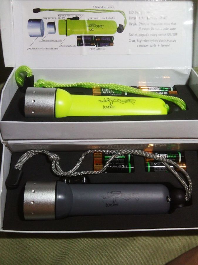 ไฟฉายดำน้ำ 2 รุ่น 2 แบบ ราคาขายส่ง รูปที่ 3