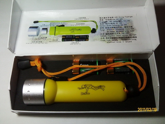 ไฟฉายดำน้ำ 2 รุ่น 2 แบบ ราคาขายส่ง รูปที่ 6