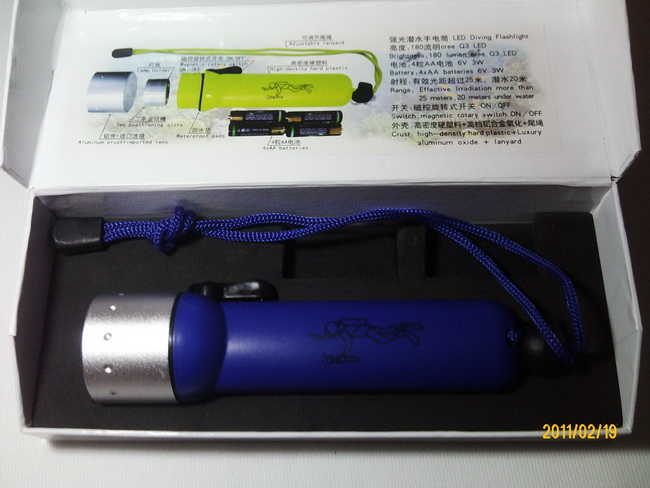 ไฟฉายดำน้ำ 2 รุ่น 2 แบบ ราคาขายส่ง รูปที่ 7
