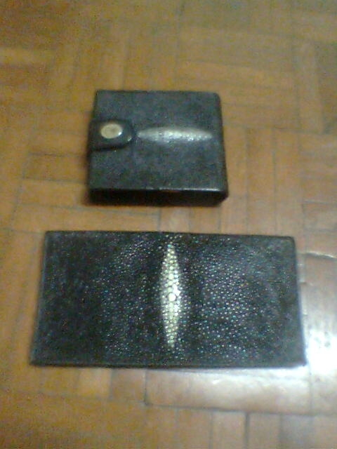 กระเป๋าหนังปลากระเบน ราคาถูก ซื้อมาจากโรงงาน รูปที่ 2