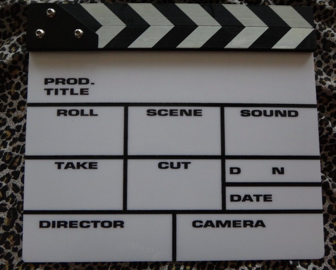 ขาย สเลท (slate,clapboard) อุปกรณ์ในการถ่ายหนังค่ะ รูปที่ 1