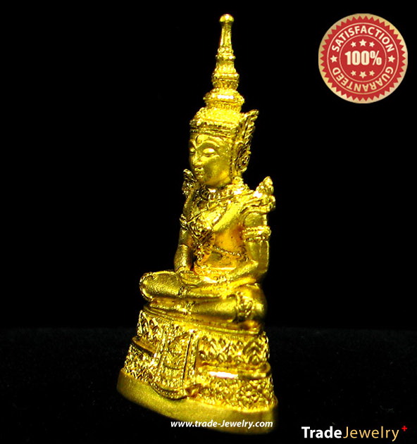 พระแก้วมรกต เนื้อทองคำ ( พระพุทธมหามณีรัตนปฎิมากร ) กรมสรรพสามิตครบรอบ 64 ปี รูปที่ 3