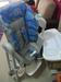 รูปย่อ ขายเก้าอี้ทานข้าวสำหรับเด็ก SLEEPING High Chair ยี่ห้อ CAMERA Model : FD-C55A สีฟ้า  รูปที่7