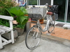 รูปย่อ จักรยานแม่บ้านญี่ปุ่นมีตะกร้าเด็กนั่งหน้าและที่นั่งหลัง รูปที่2