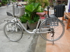 รูปย่อ จักรยานแม่บ้านญี่ปุ่นมีตะกร้าเด็กนั่งหน้าและที่นั่งหลัง รูปที่1