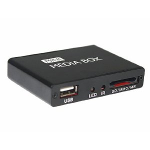 Mini HD box 1080P เล่นไฟล์ MKV MTS เครื่องเล็ก ราคาถูก แถมสาย HDMI รูปที่ 1