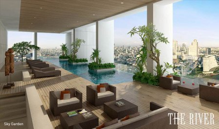 The River: 1 BR + 1 Bath, 58 Sq.m, 20th fl for Sale รูปที่ 3