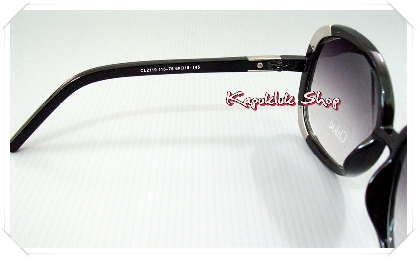 แว่นกันแดด Chole Mytre แว่นยอดฮิตตตต-สีดำ รูปที่ 3