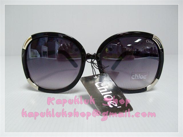 แว่นกันแดด Chole Mytre แว่นยอดฮิตตตต-สีดำ รูปที่ 7