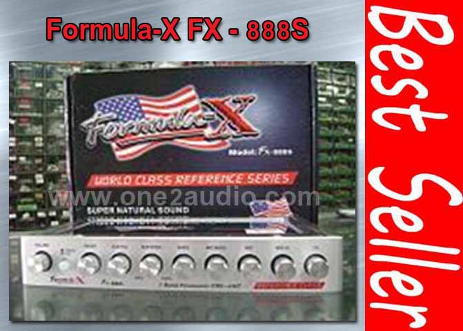 [One2audio.com]ปรีแอมตัวสุด Hot : Formula-X : FX - 888S ราคาโดนใจสุด จัดให้สุดๆๆๆ ***สามารถชำระค่าสินค้าด้วยบัตรเครดิต ห รูปที่ 1