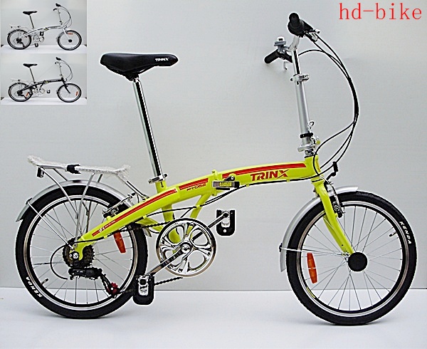 จำหน่ายจักรยานพับได้ จักรยานเสือภูเขา มินิทัวร์ริ่ง ขายจักรยาน TRIN X 20'' เกียร์ SHIMANO 6 สปีด รูปที่ 1