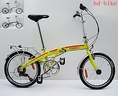 จำหน่ายจักรยานพับได้ จักรยานเสือภูเขา มินิทัวร์ริ่ง ขายจักรยาน TRIN X 20'' เกียร์ SHIMANO 6 สปีด