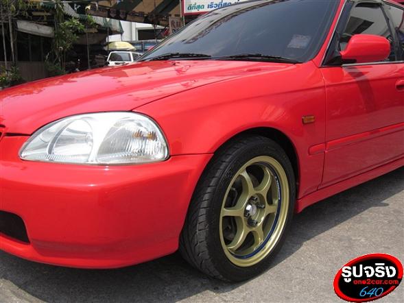 ขาย รถยนต์ HONDA CIVIC VTi-E ตาโต มือสอง แต่งสวย สภาพดี ขายไม่แพง รูปที่ 2