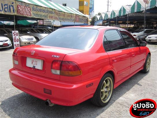 ขาย รถยนต์ HONDA CIVIC VTi-E ตาโต มือสอง แต่งสวย สภาพดี ขายไม่แพง รูปที่ 5