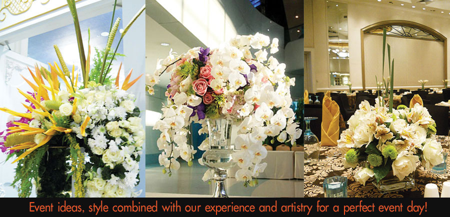 รับจัดดอกไม้สำหรับงานอีเว้นท์ งานแต่งงาน งานเลี้ยงสังสรรค์ จัดสวนตามบูธ และดอกไม้งานศพ รูปที่ 1