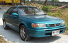 รูปย่อ รถยนต์เก๋ง Toyota Corolla 1.6 สีเขียวน้ำทะเล/รุ่นท็อบ/ ปี 97 รูปที่2