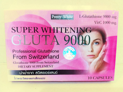 Gluta 9000 Super Whitenning ต่อต้านอนุมูลอิสระได้ดีเยี่ยม รูปที่ 1