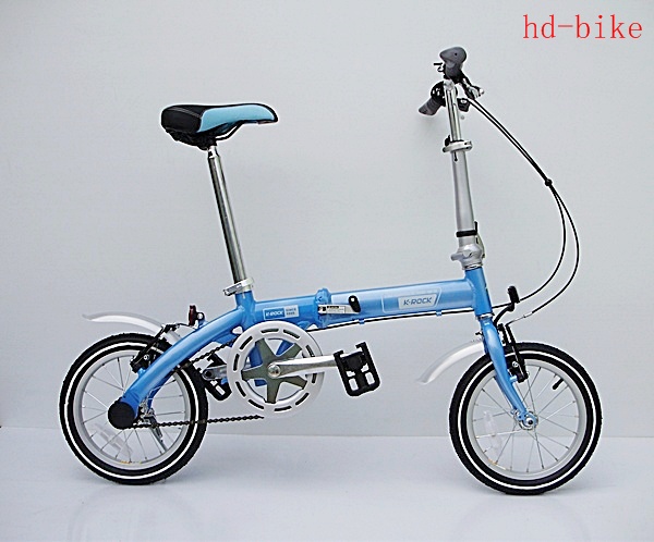 ขายจักรยานพับได้ k-rock 14'' เฟรมอลูมิเนียม รูปที่ 2