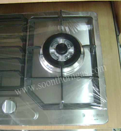 เตาฝัง 2 หัวเตา หน้าเตาแก๊สสแตนเลสแท้ luckyflame รุ่น LBS-902N รูปที่ 5