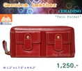 ขายกระเป๋าสตางค์หนังแท้แบรนด์ CERADINO รุ่น Twin Pocket