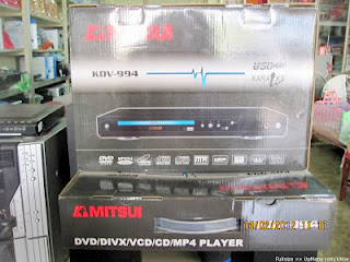 ขายเึครื่องเล่น DVD mitsui kdv 994 จำนวน 1 เครื่อง ราคา 800 บาท (ราคาต่อรองกันได้) รูปที่ 1