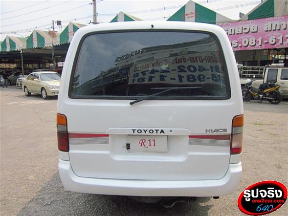 ขายรถตู้ TOYOTA HIACE ตู้ทึบส่งของ เจ้าของเดียวออกห้าง สภาพสวยอเนกประสงค์ รูปที่ 6