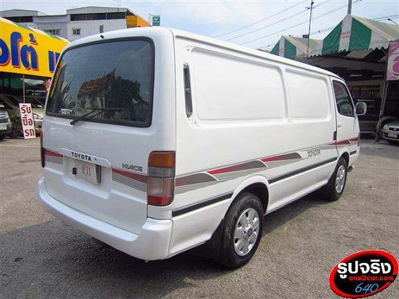 ขายรถตู้ TOYOTA HIACE ตู้ทึบส่งของ เจ้าของเดียวออกห้าง สภาพสวยอเนกประสงค์ รูปที่ 7