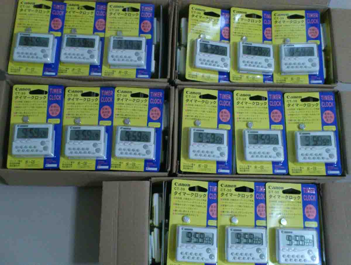 ขายส่ง นาฬิกาจับเวลา Canon CT-30 แท้มีประกันราคาพิเศษ ทั้งปลีกและส่ง มีจำนวนจำกัด รูปที่ 2