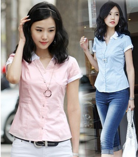 เสื้อเชิ้ตทำงานแฟชั่นเกาหลีแบบใหม่สวยสไตล์ผู้นำ http://www.lotusnoss.com/ รูปที่ 1