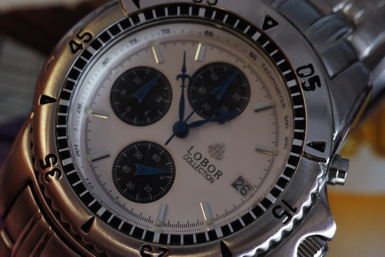 ขายนาฬิกา นาฬิกาข้อมือ ยี่ห้อ LOBOR นาฬิกาสองระบบ นาฬิกาจับเวลา ของแท้ราคาพิเศษ คุณภาพ ไซโก้ seiko 6เข็ม นาฬิกาของแท้  รูปที่ 1
