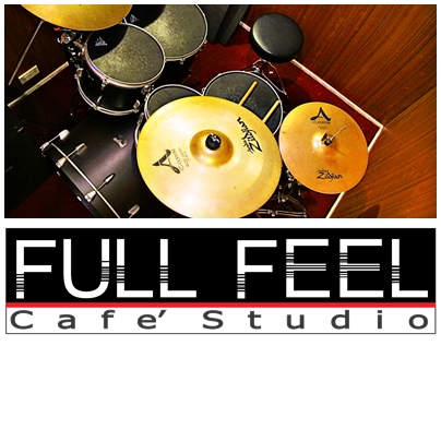 ห้องซ้อมดนตรี บันทึกเสียงเปิดใหม่ ย่านรังสิต Fullfeel Cafe' Studio รูปที่ 1